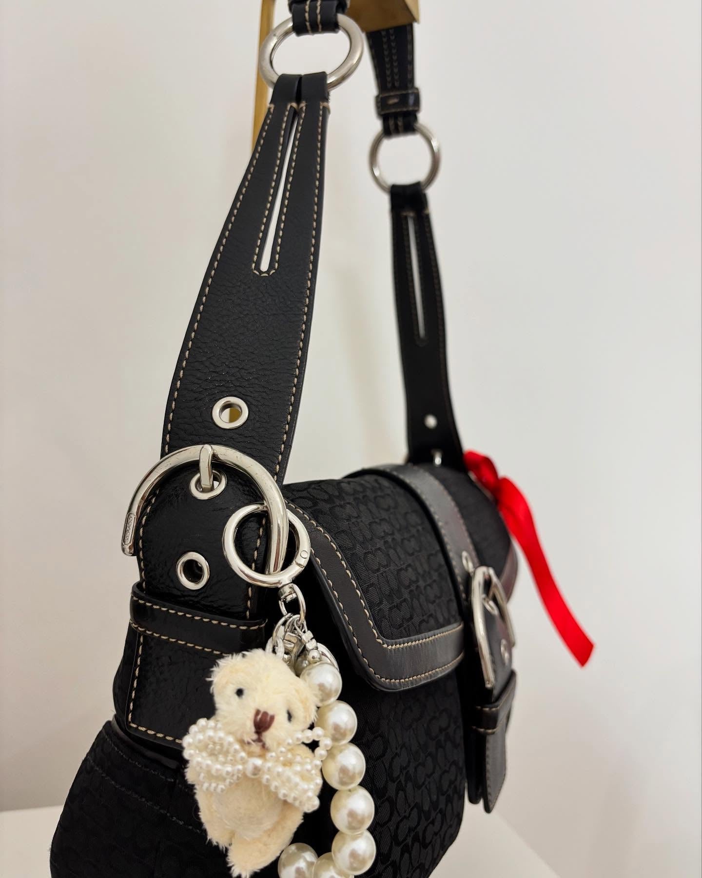 black coach vintage bag 3