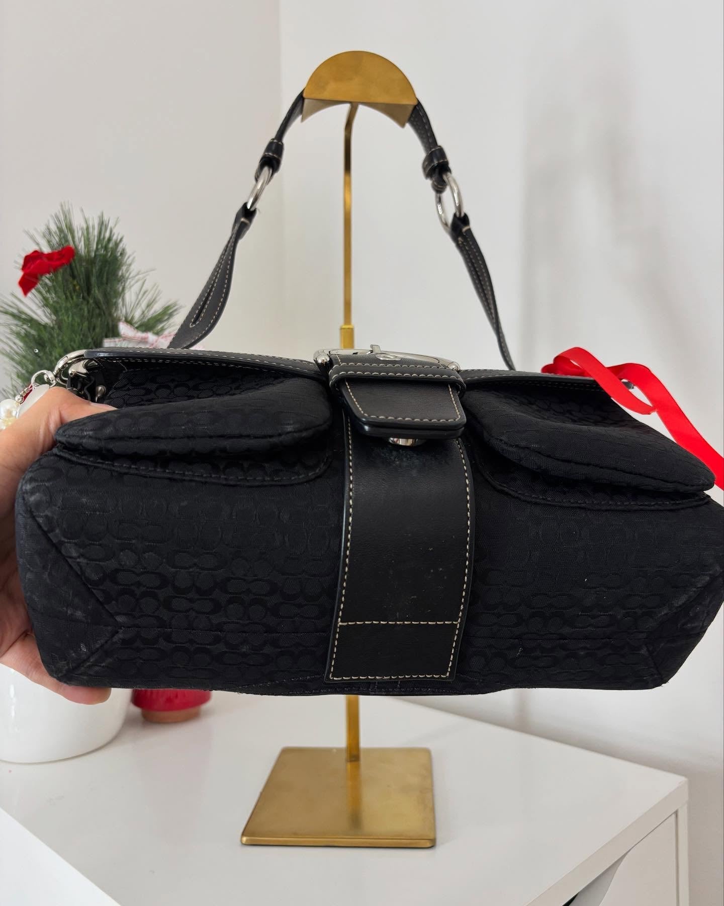 black coach vintage bag 3